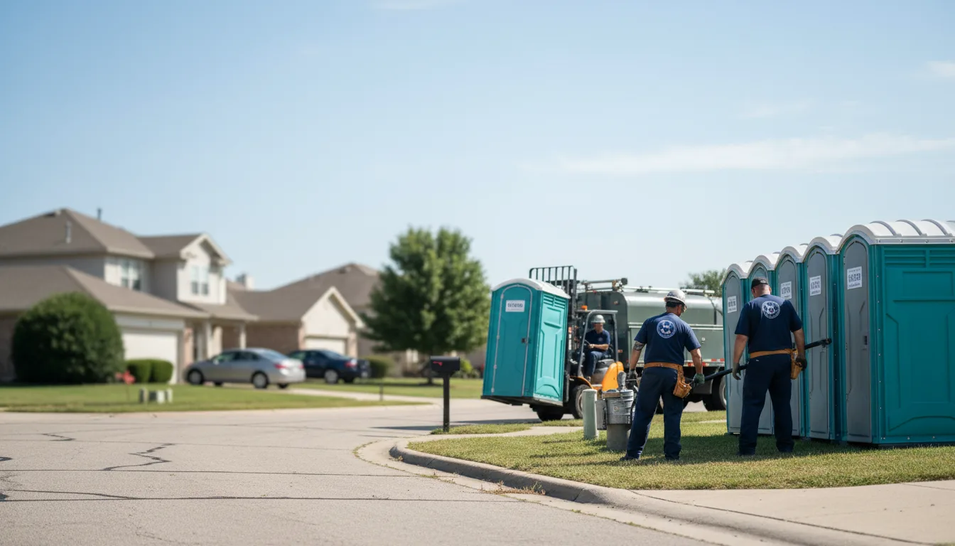 Porta Potty Rental in Blue Mountain, AR near me